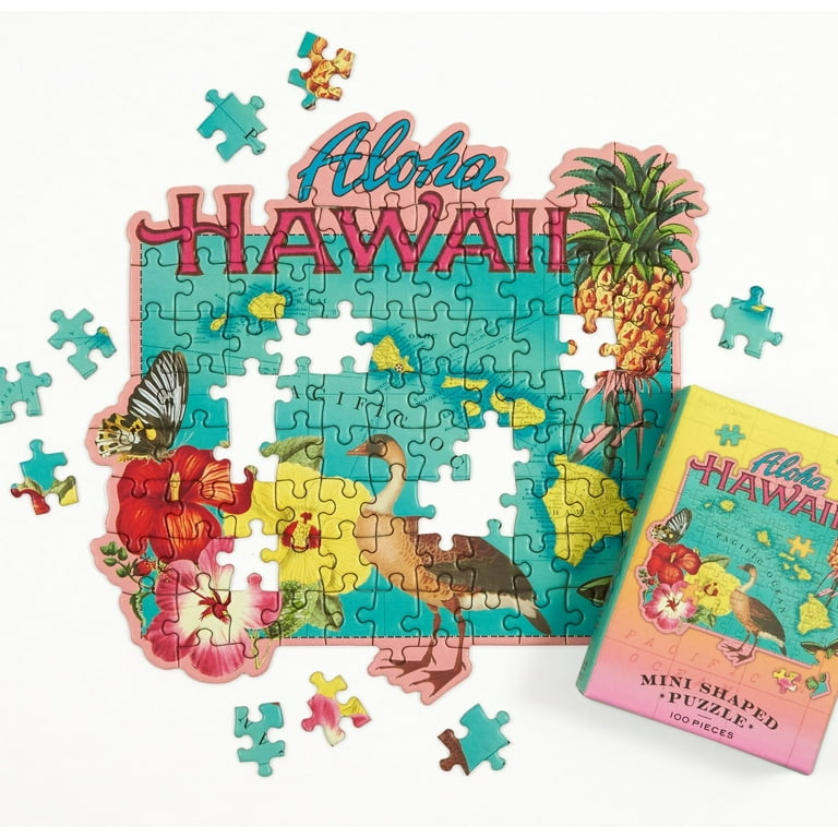Hawaii Mini Shaped Puzzle (Jigsaw) - Walmart.com
