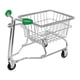 thumbnail image 2 of Mini carrito de compras de juguete, suministros de oficina creativos, soporte para maquillaje, mini almacenamiento plata y verde, 2 of 9