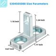 thumbnail image 2 of Seguro de puerta para lavadora Fuzqq 5304505088 compatible con Electrolux, 2 of 7