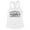 White, variant on Gingerbread Baking Co Tank Top Fitted Racerback Women's Large White