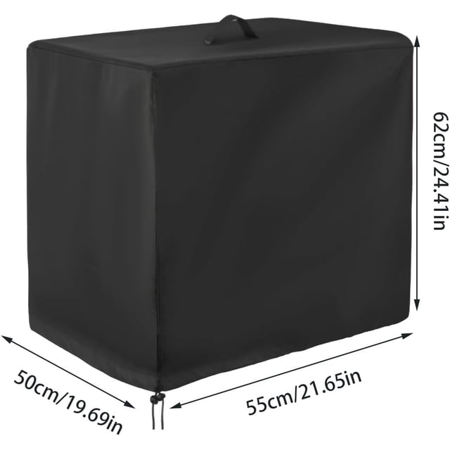 fheaev Générischs Housse de Système de Filtration de Sable Imperméable Oxfords Bâche Pompe de Piscine Extérieur Housse de Protection Résistante Imperméable Anti-Poussière Système de Filtration de Sable pour Piscine