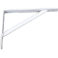 thumbnail image 1 of Bracket Knape & Vogt, 400 mm, acero blanco, 600 kg, soporte de pared, 1 of 2