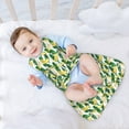 Vsdgher Banana Tree Leaves Baby Sleep Sack, Sleeveless Baby Sleeping
