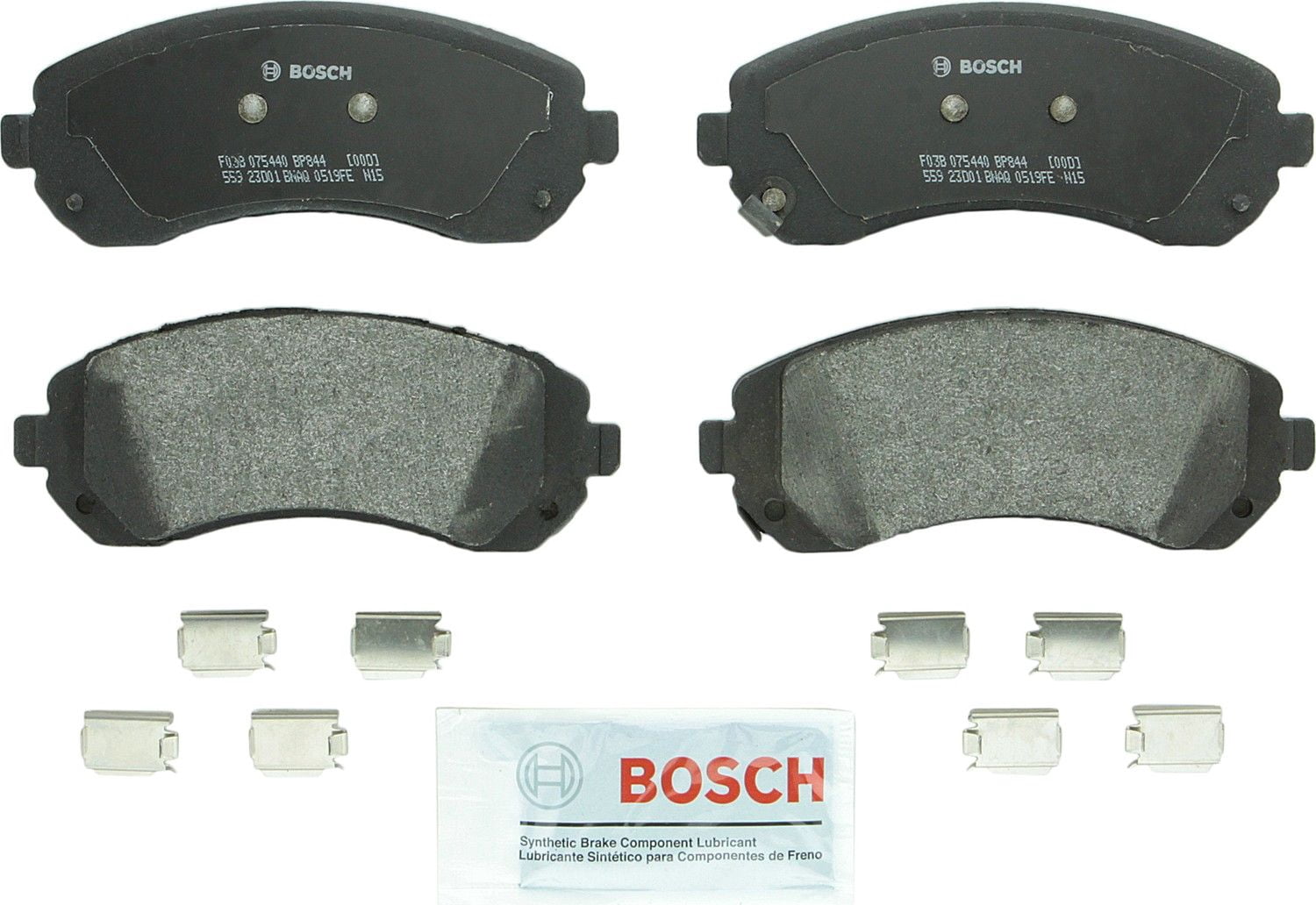Bosch Quiet Cast Premium w/Hardware Brake Pad Set, and Shims