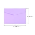 thumbnail image 2 of Uxcell Mini Envelopes Gift Card Envelope for Small Note Cards, Light Purple 24 Pack, 2 of 6