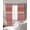 Orange, variant on Purple Pink Boho Blackout Curtains for Bedroom/Living Room, Thermal Insulated Kitchen Curtains, Vintage Ethnic Tribe Abstract Art Grommet Darkening Window Treatment Drapes 52"x72"x2