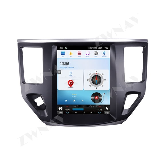 ZWNAV 11.4 inch Car Radio for Nissan Pathfinder 2016-2020 Android 14 System GPS Navigation Audio Auto Stereo Multimedia Player