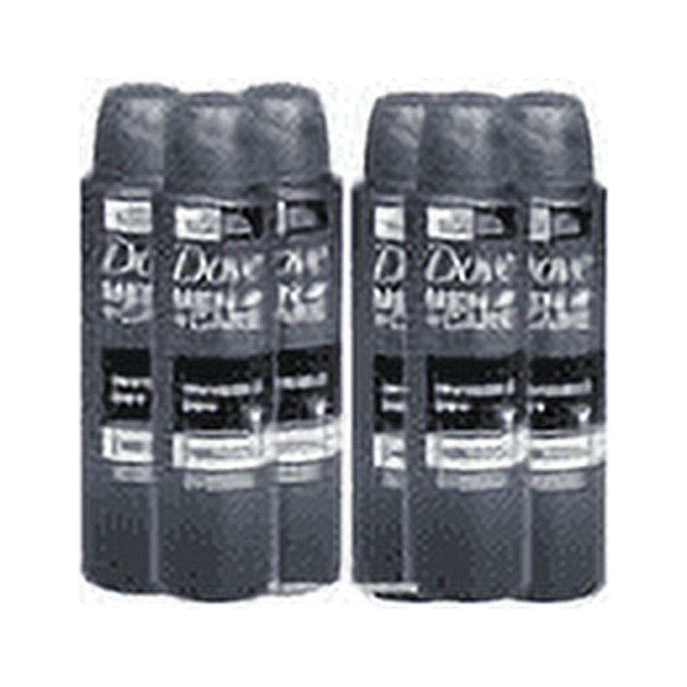 Dove Men+Care Invisible Dry Antiperspirant Spray Deodorant 3.8 oz, 6 Pack, 72 Hour Sweat & Odor Protection, No White Marks