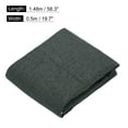 thumbnail image 2 of Dark Gray Speaker Grill Cloth 20"x58" Stereo Box Fabric Dustproof Mesh, 2 of 5