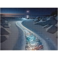 thumbnail image 3 of Beach Puzzle, 500 Piece Jigsaw Puzzle, Wooden Jigsaw Nature Puzzles, 20"x15" Large Puzzle, Premium Jigsaw Wooden Puzzle for Family Party Holiday - Each Piece is Unique, 3 of 8