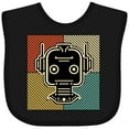 thumbnail image 3 of Inktastic Robotics Funny Robot Retro Boys or Girls Baby Bib, 3 of 4