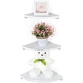 thumbnail image 1 of Corner Wall Shelf Wooden Corner Floating Shelves Corner Storage Shelves, 1 of 7