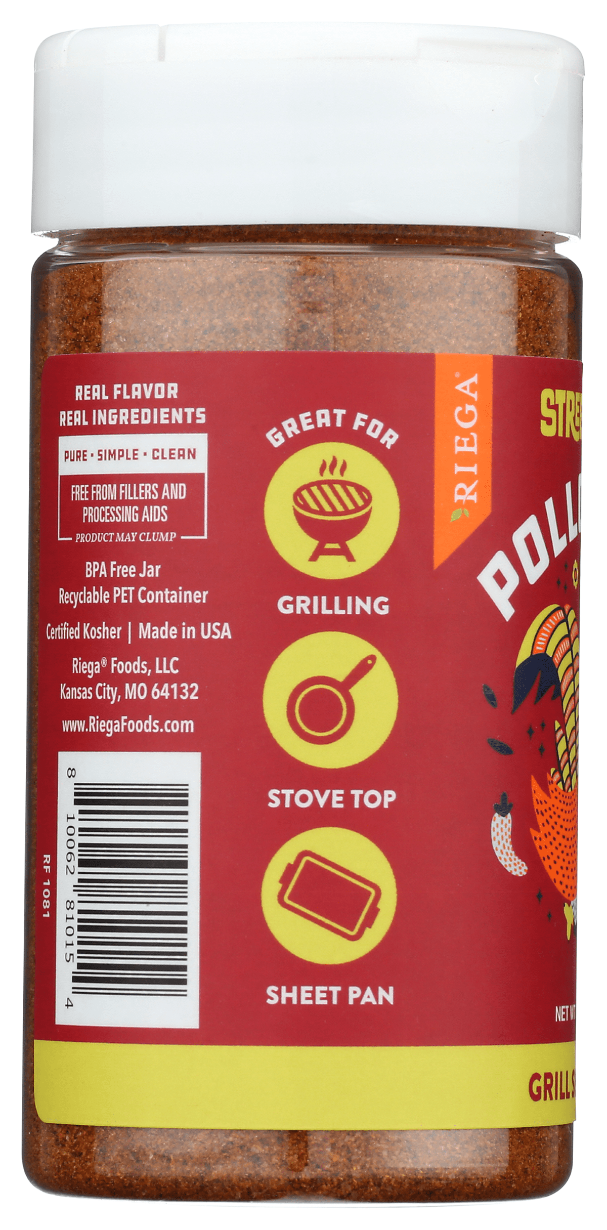 Pollo Rojo Street Taco Griller