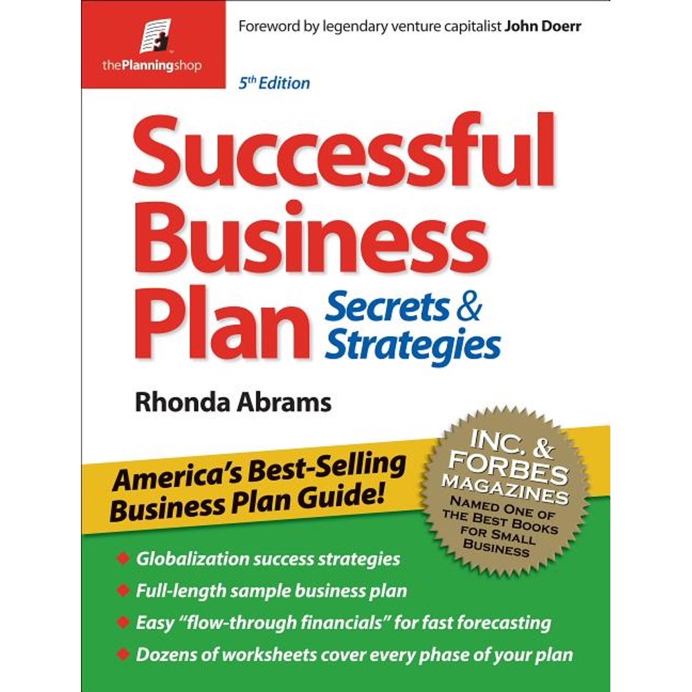 successful business plan secrets & strategies 7th edition