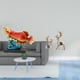 thumbnail image 2 of Estatua De Reno Con Pez Arowana, Adorno De Mesa, Escultura De Resina De Prosperidad, Figura Decorativa De Ciervo Sentado O De Pie, Adornos Para El Hogar, Figuras De Ciervos Para La Entrada,, 2 of 8