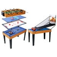 thumbnail image 4 of 5-in-1 Multi-Game Table for Home - Billiards, Foosball, Ping Pong, Push Hockey & Basketball,All-in-One Indoor Sports Center for Family Game Room, 4 of 8