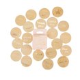 thumbnail image 1 of Langgg 46 Pieces/Set Party Round Paper Sticker Gift Bag Favor Pouch Self Adhesive Label Decoration Packaging Accessories Type 3, 1 of 9