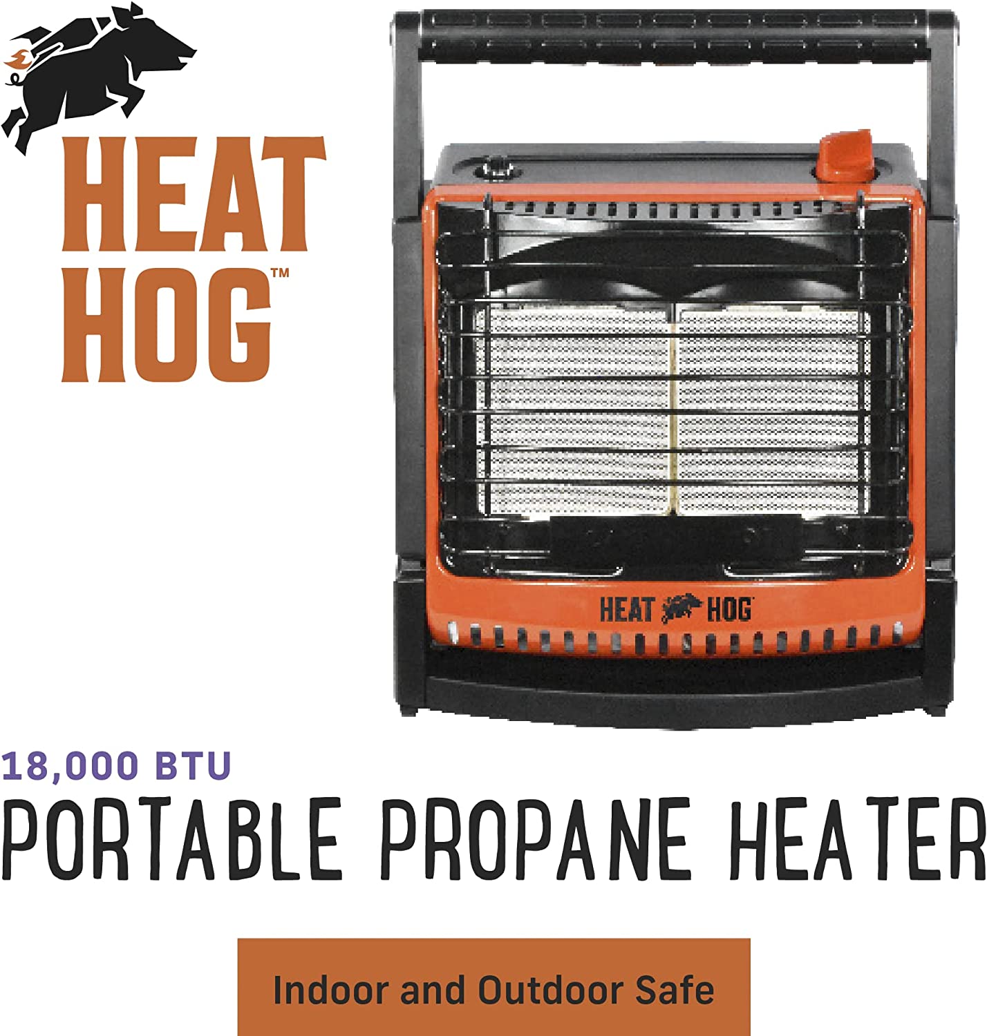Heat Hog 18,000 BTU Indoor/Outdoor Portable Propane Space Heater -  Walmart.com