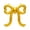 A002- Yellow, variant on Bow Balloon Decorations 17 Inch Pink Bow Party Decorations for Birthday Student Shower Bridal Shower Bachelorette Themed Events, 1 Pack