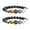 2 Pcs, variant on Grofry 2 Pcs Guardian Planet Bracelet Ethnic Style Universe Galactic Eight Planets Solar System Beads Elastic Band Yoga Chakra Bracelet Star Earth Space Bracelet
