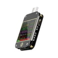 thumbnail image 1 of Mini voltímetro portátil digital voltímetro amperímetro probador de amperios de voltios inducidos por gravedad herramienta de medición de calibre con grabación compatible con Bluetooth Vogacara EL005128-02, 1 of 2