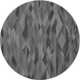 thumbnail image 1 of Ahgly Company Machine Washable Indoor Round Transitional Gray Area Rugs, 5' Round, 1 of 7