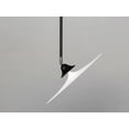 thumbnail image 3 of ET2 Lighting E21464-WTBK Radar LED 1-Light Pendant - White & Black, 3 of 7