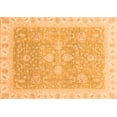 thumbnail image 1 of Ahgly Company Indoor Rectangle Oriental Orange Traditional Area Rugs, 6' x 9', 1 of 4