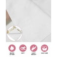 thumbnail image 6 of Brown Green Leaves Kitchen Dish Towels for Drying Dishes Set of 4, Summer Botanical Farmhouse Watercolor Leaf Waffle Weave Microfiber Hand Tea Bathroom Towels Quick Dry & Absorbent Towel 15.7x23.6, 6 of 7