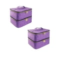 thumbnail image 1 of 2x Bolsa de Estuche de Transporte de de Uñas con Capacidad para 30 Botellas de Gran Capacidad con Divisores Suaves Contenedor Yuyangstore Estuche de transporte de esmalte de uñas, 1 of 7