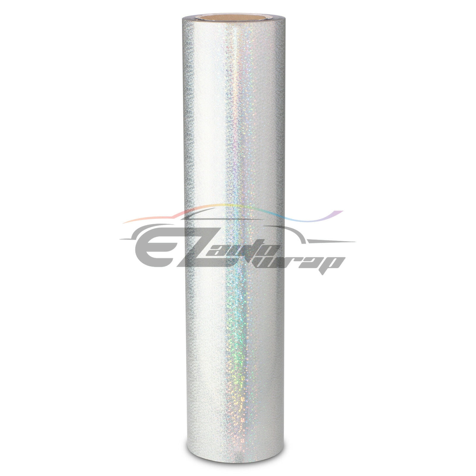 Essmo™ Holographic Glitter Silver Heat Transfer Vinyl HTV TShirt 20" Iron Press SP12 20"x240"