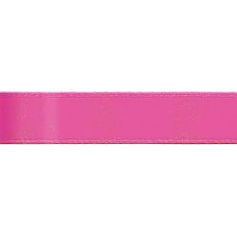 0.8 Hot Pink Ribbon With Gold Flecks, 12.9