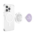 thumbnail image 3 of PopSockets PopGrip para MagSafe Be Kind, blanco pastel y morado, 3 of 5
