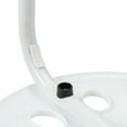 thumbnail image 3 of Norwood Commercial Furniture Plastic Stack Stool - White Seat with White Legs - 17.75 inch Seat Height, 3 of 7