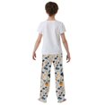 thumbnail image 5 of FORMRS Kids Pajama Pants with Pockets Size 13-14Y Boys Lounge Sleep Bottoms, Acorn Leaves Pattern, 5 of 8