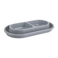 thumbnail image 4 of oshhni Cat Bowls for Food and Water Nonslip Outside for Indoor Cats Pet Double Bowl L Gray L, 4 of 9