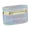 thumbnail image 1 of Joyero de Cristal en Relieve Strade Fareast Limited Almacenamiento de Joyería Diseño Nórdico Violeta, 1 of 8