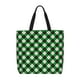 thumbnail image 1 of Easygdp Green Argyle Plaid Bolsa Tote para Mujer, Bolso de Hombro para Trabajo, Playa, Viajes, Compras y Supermercado, 1 of 7