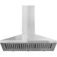 thumbnail image 3 of ZLINE 30 in. Wall Mount Range Hood in Stainless Steel with Crown Molding (KL2CRN-30), 3 of 9