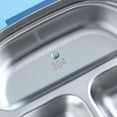 thumbnail image 4 of Hinati Sales Today Deals Sales Stainless Steel Square Lunch Container Box Bento Box Adult Lunch Box Stackable Bento Lunch Box for Healthy Adult Lunches; Dishwasher/Microwave Safe, 4 of 8