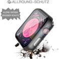 thumbnail image 4 of 2 Pcs Étui Rigide avec Protecteur d'Écran en Verre pour Apple Watch, 4 of 4