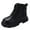 Black, variant on LUOGENLI Girls Cowboy Boots Size 13 Children Shoes Heel Ankle Boots Comfortable Soft Sole Casual Boots Girls Cowboy Boots Size 5 Youth Kids Hiking Boots Size 4 Big Kid Black 7-8 Years