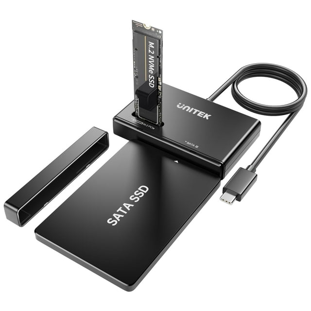 Adaptador de caja SSD Unitek M.2 NVMe 10 Gbps USB 3.2 Gen 2