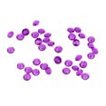 thumbnail image 3 of Diamante acrílico 5000 piezas 3 mm transparente boda confeti fiesta plástico diamante brillante gemas decoración (morado), 3 of 3