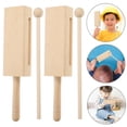 thumbnail image 2 of 2 Ensembles Instruments de Rythme en Bois Instrument de Percussion en Bois avec Maillet, 2 of 6