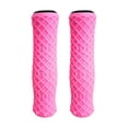 thumbnail image 4 of 2Pcs Grips Handle Bar Grips Shock Resistance Comfortable Handlebar Grips Bike Grips for BMX, Foldable , Road Bikes, Pink, 4 of 8