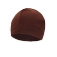 thumbnail image 2 of PULLIMORE Beanie Fleece Watch Cap, Thick Windproof Outdoor Winter Skull Hat for Men Women （Brown）, 2 of 9
