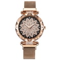 thumbnail image 1 of Reloj de cuarzo para mujer, relojes para mujer, relojes para mujer, reloj magnético para mujer, relojes de pulsera de cuarzo con diamantes para mujer, reloj para mujer, 1 of 3