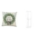 thumbnail image 1 of Funda De Cojín Navideña Festiva Y Mesa Auxiliar De Acrílico Transparente Para Una Acogedora Decoración De Oficina En Casa, Sofá O Balcón En Espacios Pequeños, Fácil De Montar., 1 of 8