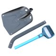 thumbnail image 2 of MasteelfCA Multi-functional Foldable Snow Scraper Aluminum Ice Scraper Snow Shovel Snow Remover with Long Handle for Car, 2 of 7